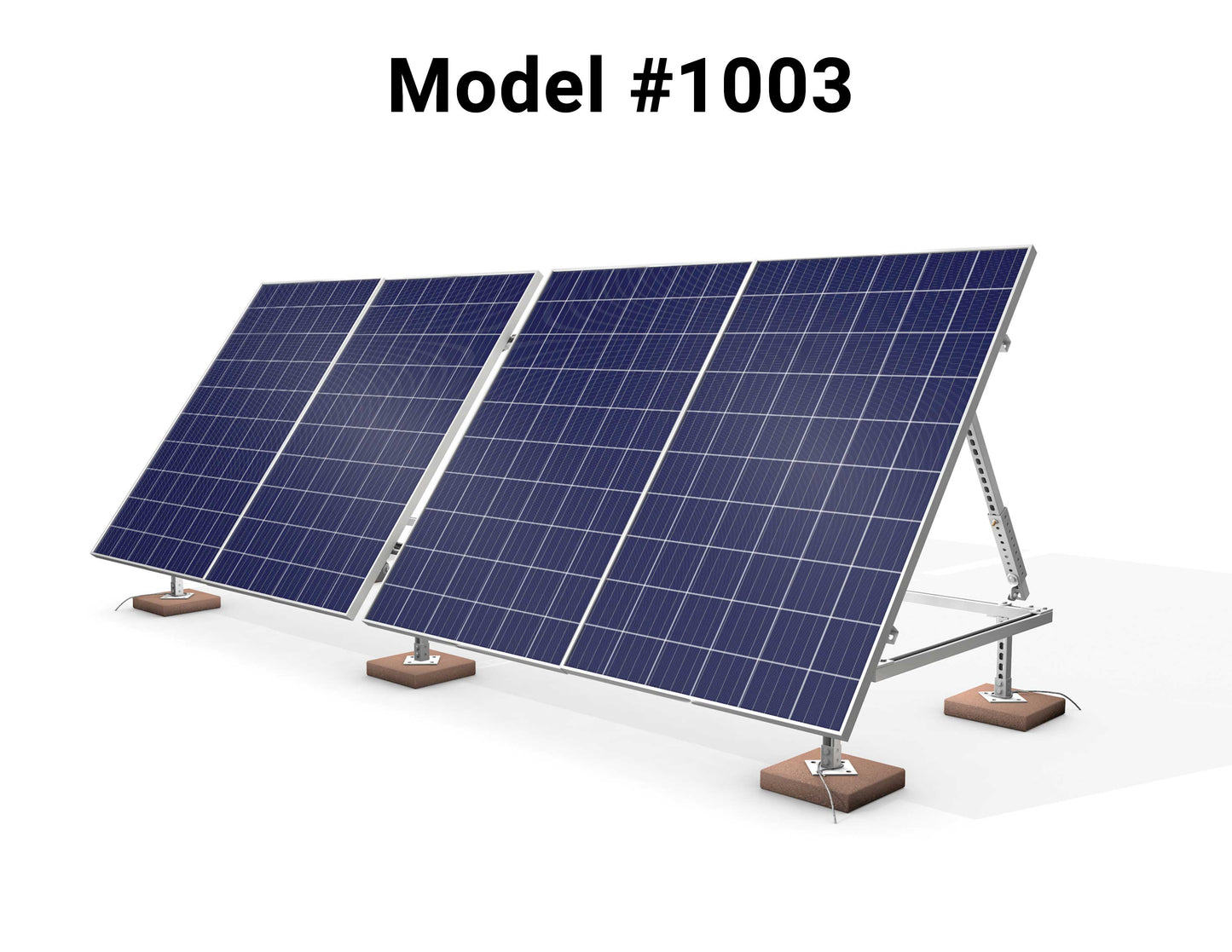 Off-Grid Standalone – 1.3 kW Solar PV System; 1.5 kW Inverter