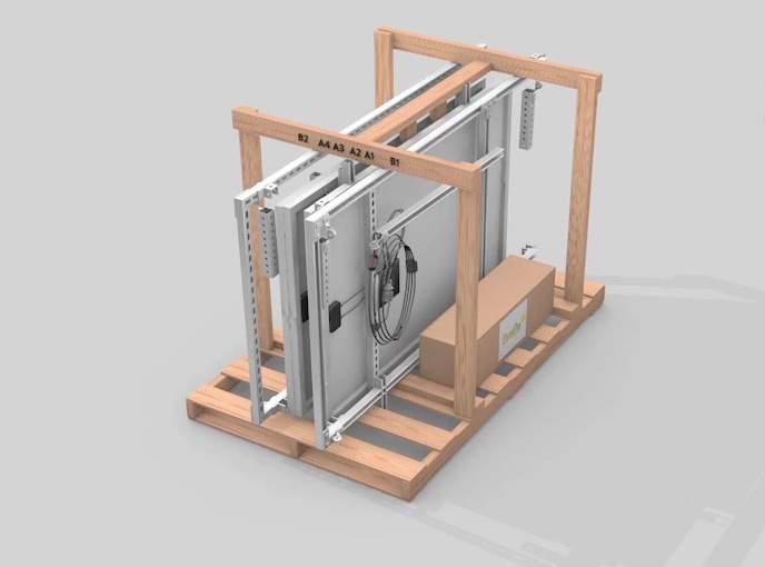 Off-Grid Standalone – 1.3 kW Solar PV System; 1.5 kW Inverter